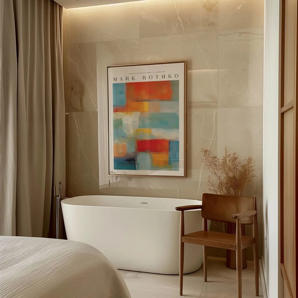 Rothko Color Balance Poster