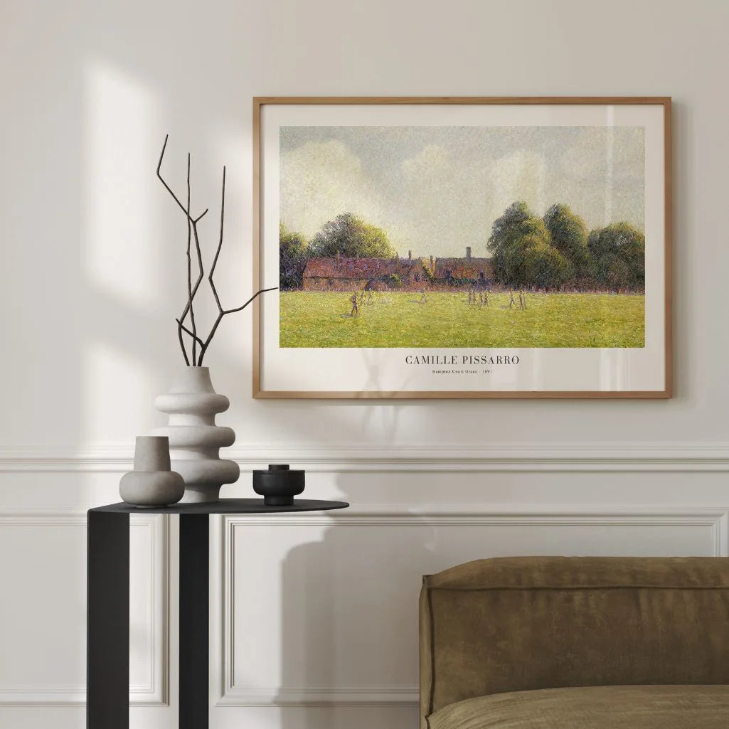 Pissarro Hampton Court Orchard Poster