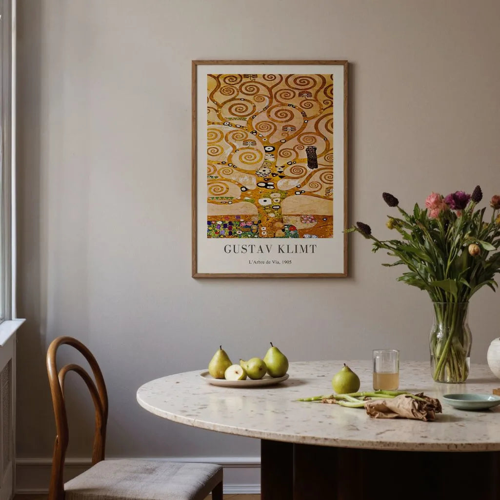 Gustav Klimt The Tree of Life Poster