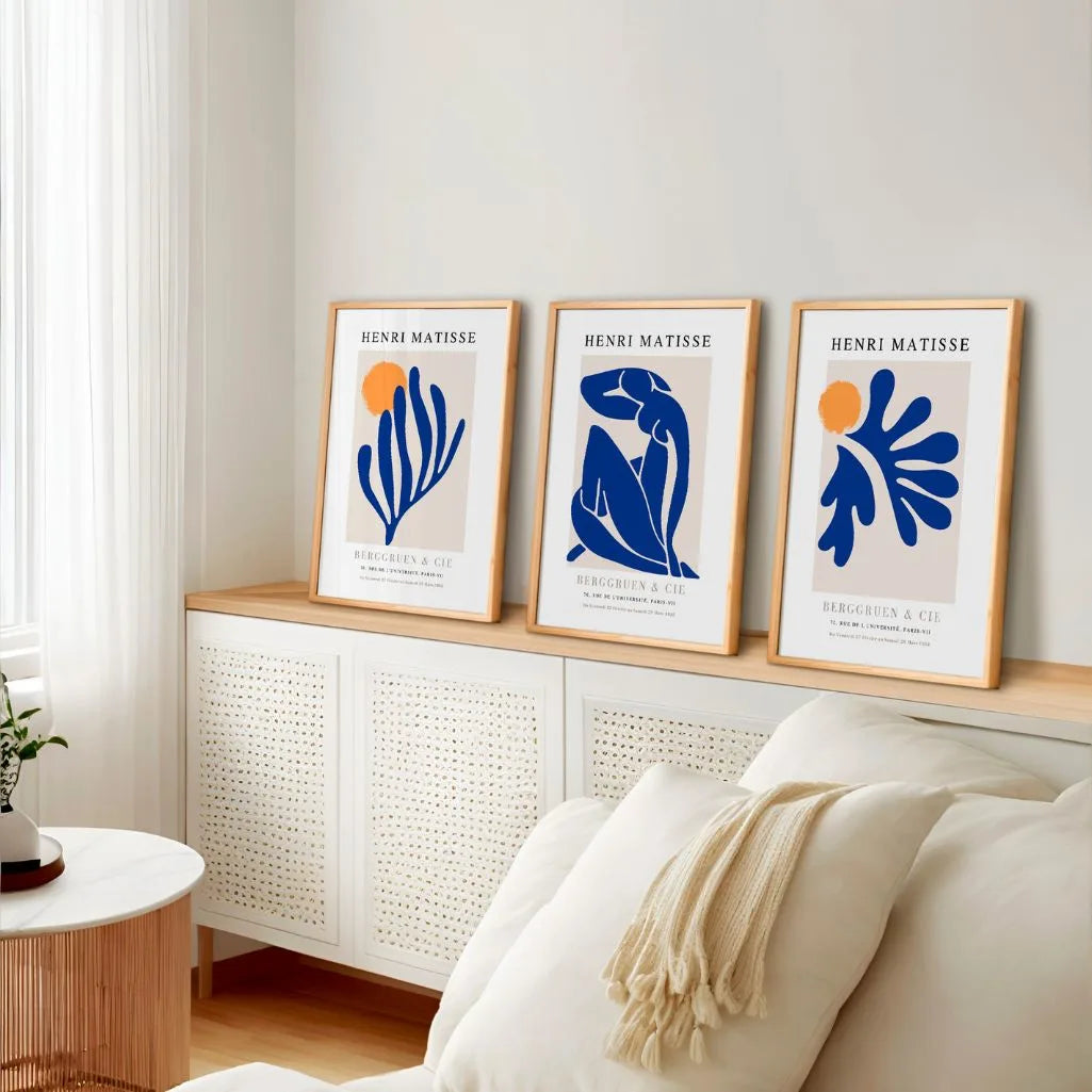 Henri Matisse Cut-Out Rhythm Set of 3 Posters