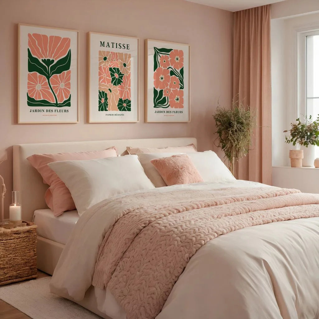 Henri Matisse Découpé Botanical Set of 3 Posters