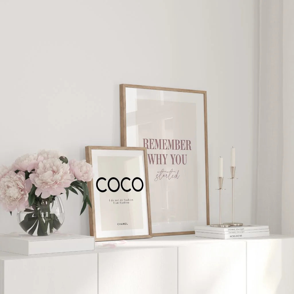 Remember Why You Started Poster