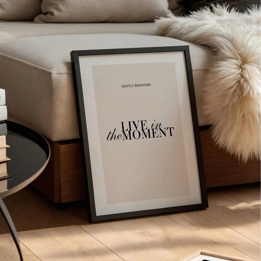 Live in the Moment Poster