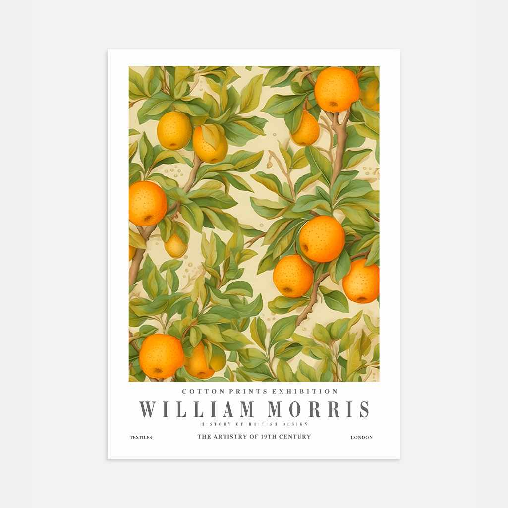William Morris Fruit Branches Poster